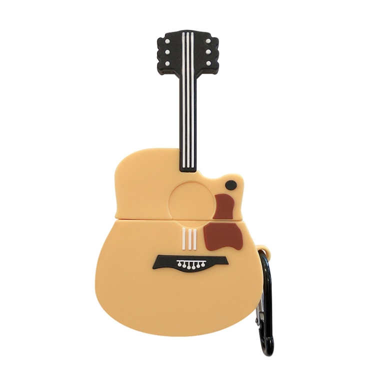 

For AirPods Pro Guitar Shape Earphone Protective Case with Hook