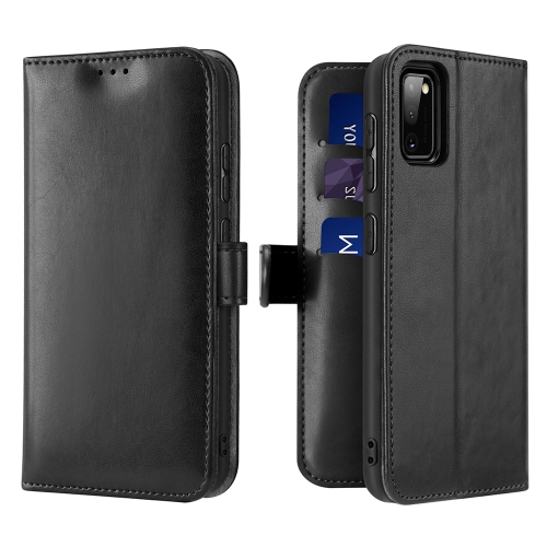 

For Samsung Galaxy A41 DUX DUCIS KADO Series Horizontal Flip Leather Case with Holder & Card Slots & Wallet(Black)