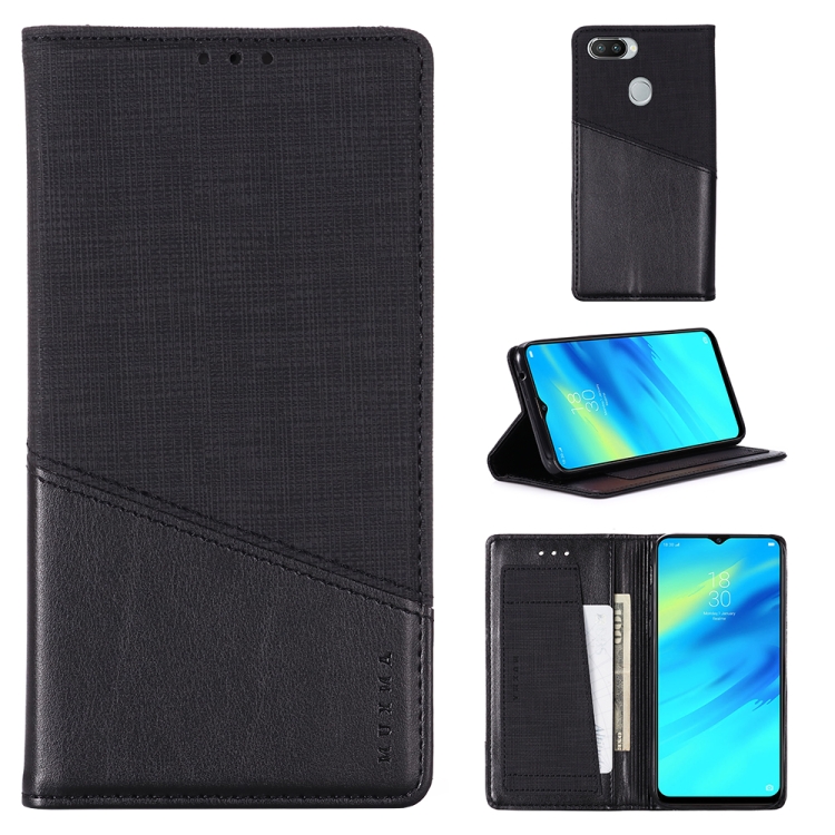 

For OPPO Realme 2 Pro MUXMA MX109 Horizontal Flip Leather Case with Holder & Card Slot & Wallet(Black)
