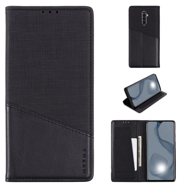 

For OPPO Realme X2 Pro MUXMA MX109 Horizontal Flip Leather Case with Holder & Card Slot & Wallet(Black)