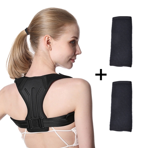 

Anti-kyphosis Correction Belt Invisible Artifact For Sitting Posture, Style: Correction Belt + Shoulder Strap, Size:M