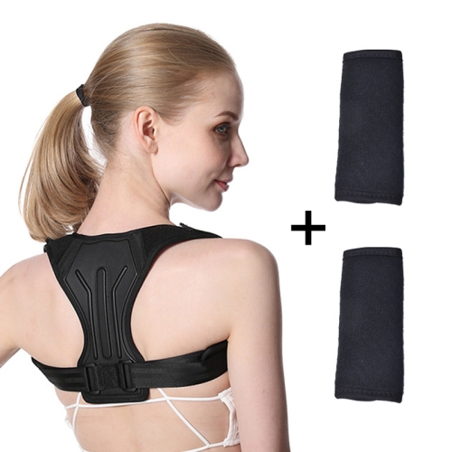 

Anti-kyphosis Correction Belt Invisible Artifact For Sitting Posture, Style: Correction Belt + Shoulder Strap, Size:XL