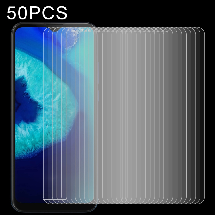 

For Motorola Moto G8 Power Lite 50 PCS 0.26mm 9H 2.5D Tempered Glass Film