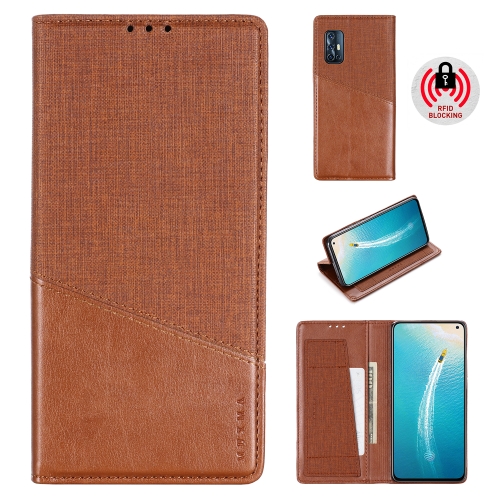 

For Vivo V19 / V17 MUXMA MX109 Horizontal Flip Leather Case with Holder & Card Slot & Wallet(Brown)
