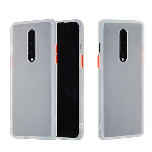 

For OnePlus 8 Skin Hand Feeling Series Anti-fall Frosted PC+ TPU Protective Case(White)