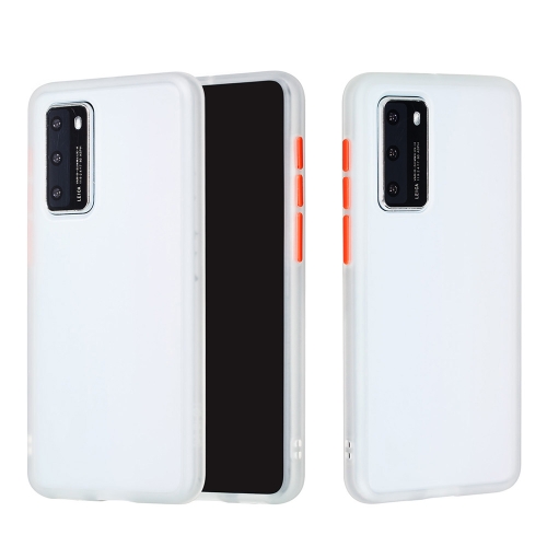 

For Huawei P40 Skin Hand Feeling Series Anti-fall Frosted PC+ TPU Protective Case(White)