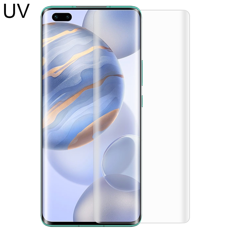 

For Huawei Honor 30 Pro UV Liquid Curved Full Glue Tempered Glass Film