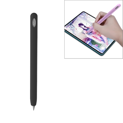 

For Huawei M-pencil Stylus Touch Pen Integrated Non-slip Silicone Protective Cover(Black)