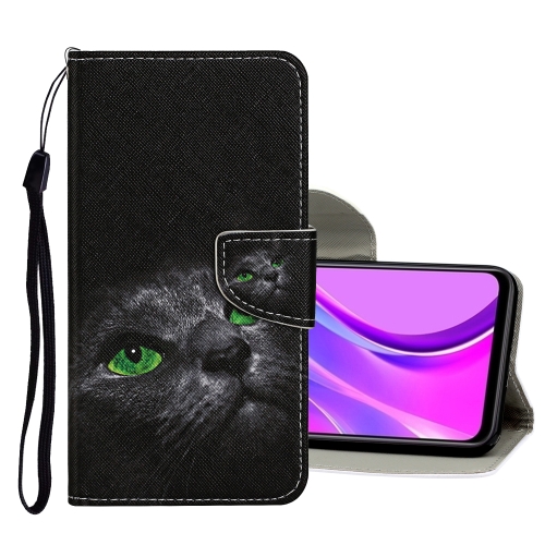 

For Samsung Galaxy Note 20 5G Colored Drawing Pattern Horizontal Flip Leather Case with Holder & Card Slots & Wallet(Cartoon Cat)