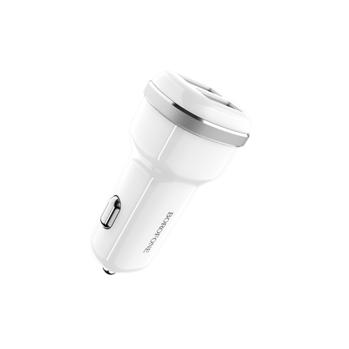 

Borofone BZ13 2.4A Extreme Dual USB Car Charger(White)