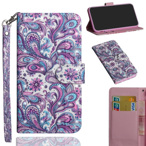 

For Sony Xperia L4 3D Painting Pattern Horizontal Flip TPU + PU Leather Case with Holder & Card Slots & Wallet(Spiral Pattern)