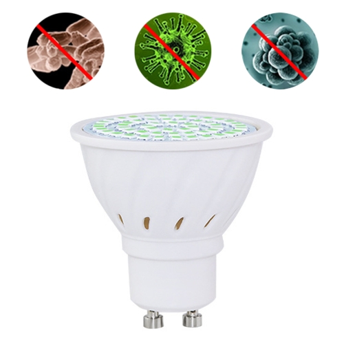 

UVC Ozone Sterilizer Germicidal Disinfection Lamp, Specification:GU10 110V 72 LEDs Lamp Cup Style
