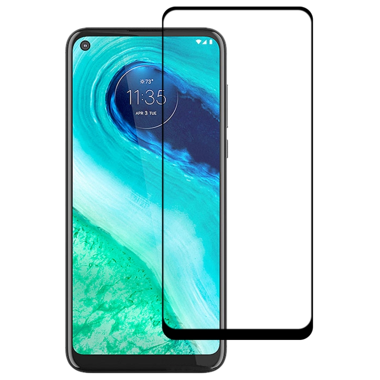 

For Motorola Moto G Fast Full Glue Full Screen Tempered Glass Film