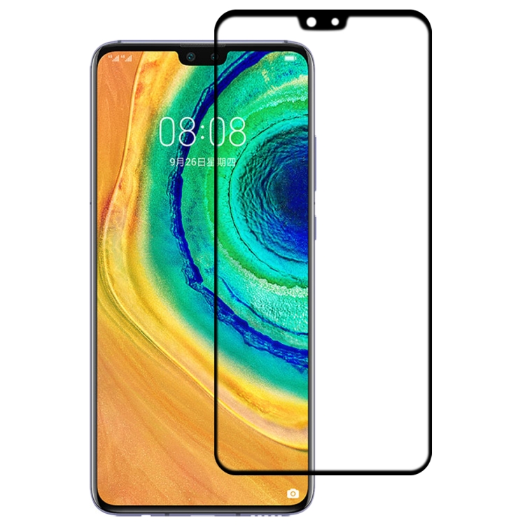 

For Huawei Mate 30 Full Glue Full Screen Tempered Glass Film