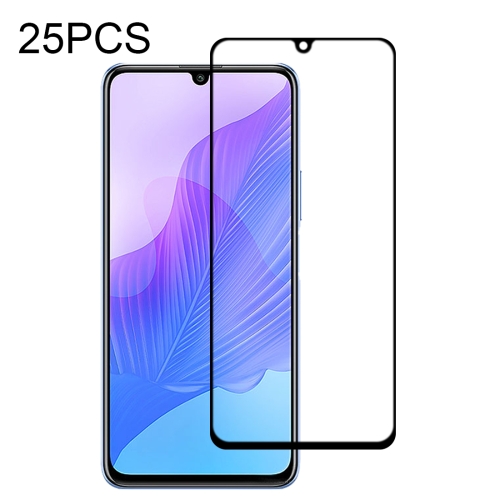 

For Huawei Enjoy 20 Pro 25 PCS Full Glue Full Screen Tempered Glass Film