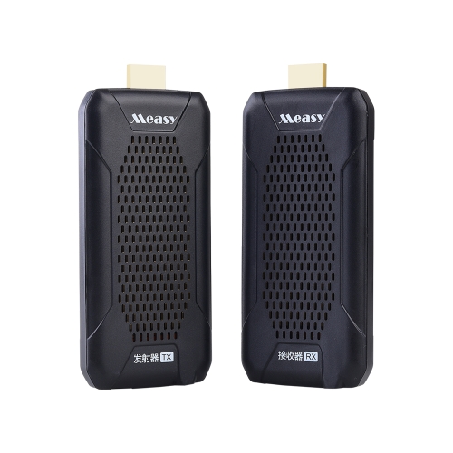 

Measy FHD656 Nano 1080P HDMI 1.4 HD Wireless Audio Video Double Mini Transmitter Receiver Extender Transmission System, Transmission Distance: 100m, US Plug