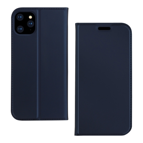 

For iPhone 12 mini DZGOGO ISKIN Series Slight Frosted PU + TPU Case(Blue)
