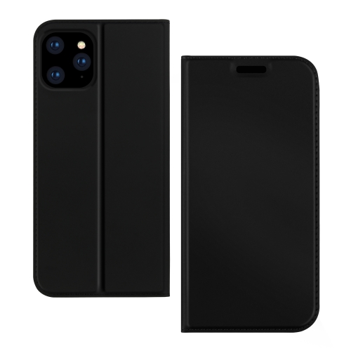 

For iPhone 12 / 12 Pro DZGOGO ISKIN Series Slight Frosted PU + TPU Case(Black)