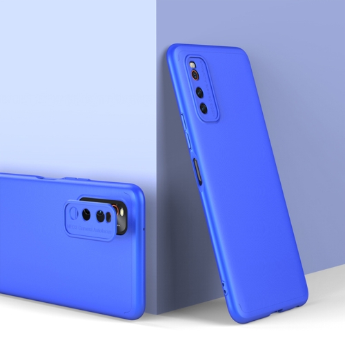 

For Vivo iQOO Neo3 5G GKK Three Stage Splicing Full Coverage PC Protective Case(Blue)