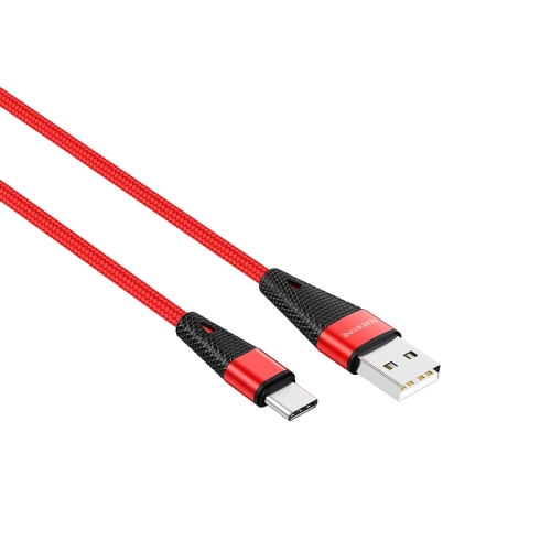 

Borofone BU10 1.2m 3A Max Output USB to USB-C / Type-C Pineapple Data Sync Charging Cable(Red)