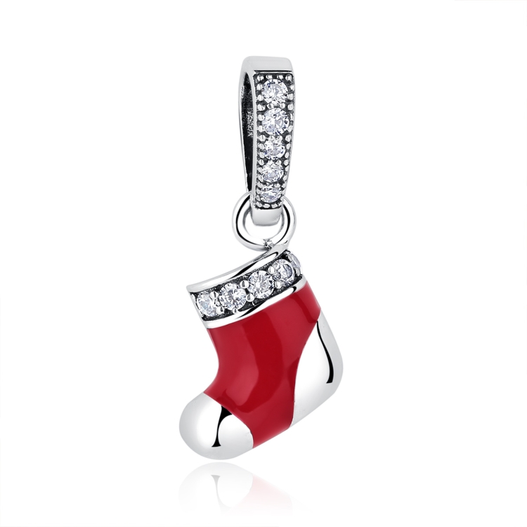 

S925 Sterling Silver Charm Christmas Beads DIY Bracelet Necklace Accessories
