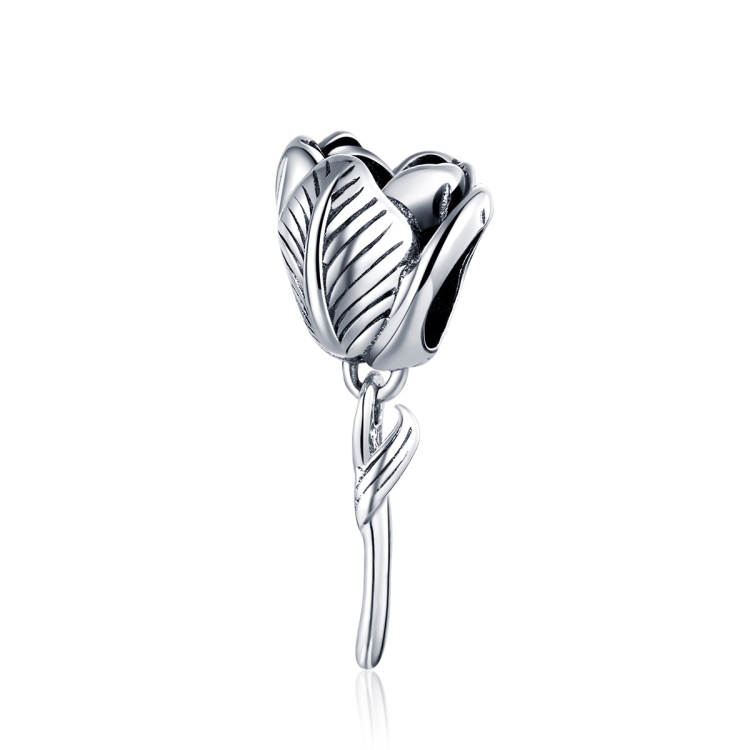 

S925 Sterling Silver Tulip Beads DIY Bracelet Necklace Accessories