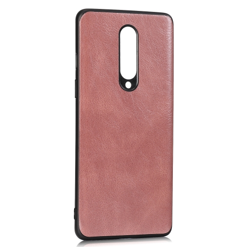 

For OnePlus 8 Crazy Horse Textured Calfskin PU+PC+TPU Case(Rose Gold)