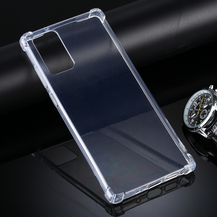 

For Samsung Galaxy Note20 Four-Corner Anti-Drop Ultra-Thin TPU Case(Transparent)