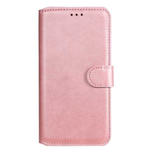 

For Vivo Y50 / Y30 Classic Calf Texture PU + TPU Horizontal Flip Leather Case, with Holder & Card Slots & Wallet(Rose Gold)