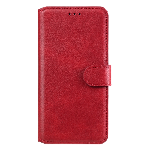 

For Huawei Y5p (2020) Classic Calf Texture PU + TPU Horizontal Flip Leather Case, with Holder & Card Slots & Wallet(Red)