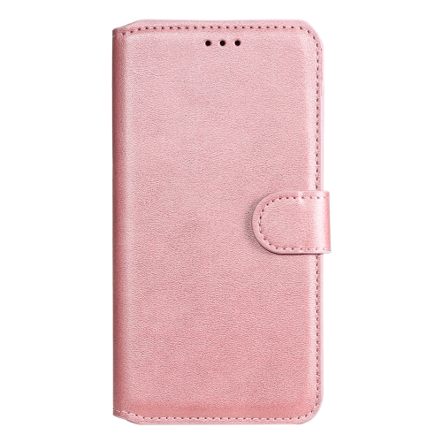 

For Huawei Y5p (2020) Classic Calf Texture PU + TPU Horizontal Flip Leather Case, with Holder & Card Slots & Wallet(Rose Gold)