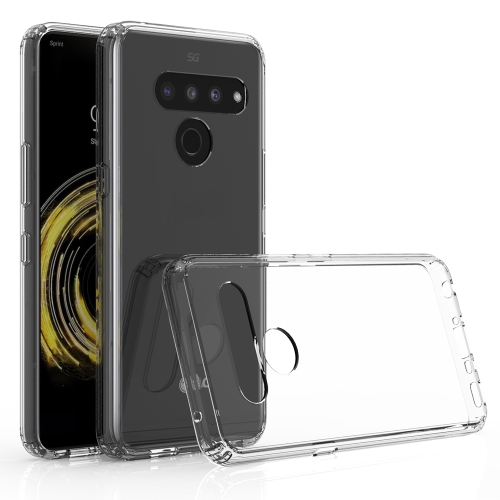 

For LG V50 ThinQ 5G Shockproof Scratchproof TPU + Acrylic Protective Case(Transparent)