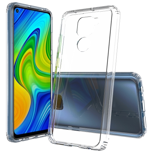 

For Xiaomi Redmi Note 9 Shockproof Scratchproof TPU + Acrylic Protective Case(Transparent)