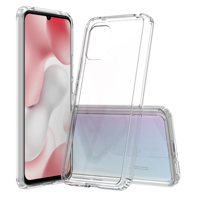 

For Xiaomi Mi 10 Lite 5G Shockproof Scratchproof TPU + Acrylic Protective Case(Transparent)