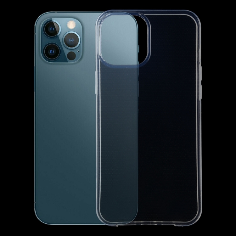 

For iPhone 12 Pro Max 0.75mm Ultra-thin Transparent TPU Soft Protective Case