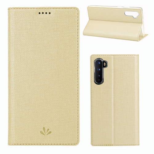 

For OnePlus Nord / OnePlus Z / OnePlus 8 Nord 5G ViLi DMX-54 Shockproof TPU + PU Leather Magnetic Attraction Horizontal Flip Protective Case with Card Slots & Holder(Gold)