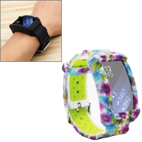 

For Samsung Gear Fit2 / Pro Silicone Replacement Strap Watchband, Style:Mandala