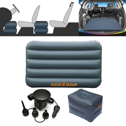 

Z56Q1 Large Square Stool + Small Increased Pad + Car Pump Universal Car Travel Inflatable Stool