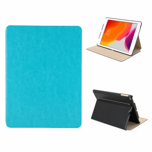 

For iPad Pro 10.5 KUKE Solid Color Horizontal Flip Leather Case with Holder(Blue)