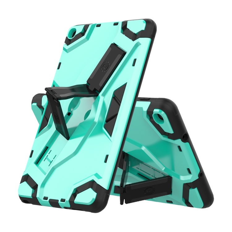 

For Samsung Galaxy Tab A 8.0 & S Pen (2019) P200/P205 Escort Series TPU + PC Shockproof Protective Case with Holder(Mint Green)