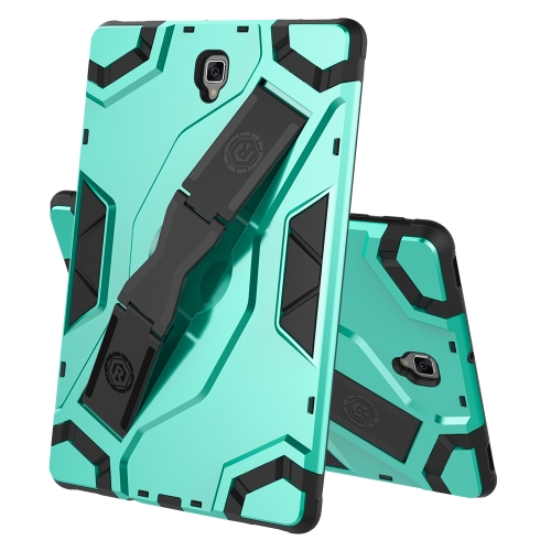 

For Samsung Galaxy Tab S4 10.5 T830/T835 Escort Series TPU + PC Shockproof Protective Case with Holder(Mint Green)