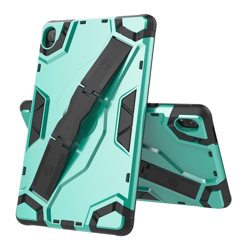 

For Huawei MediaPad M6 8.4 Escort Series TPU + PC Shockproof Protective Case with Holder(Mint Green)