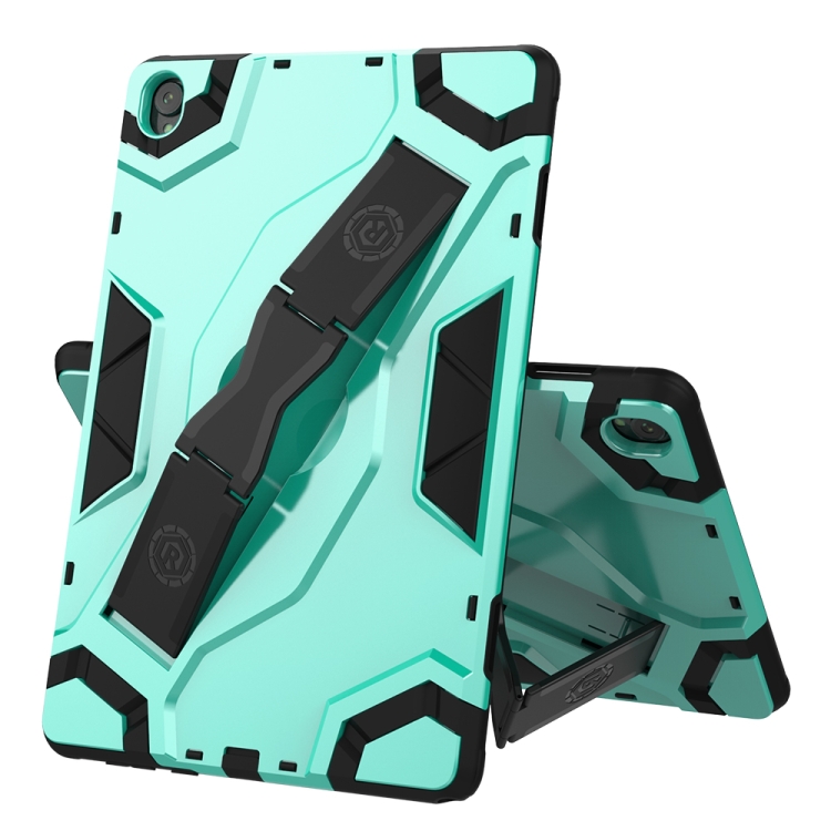 

For Huawei MediaPad M6 10.8 Escort Series TPU + PC Shockproof Protective Case with Holder(Mint Green)