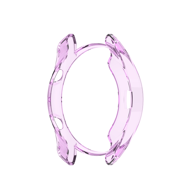 

For Samsung Galaxy Watch 3 41mm Transparent TPU Watch Protective Case(Purple)