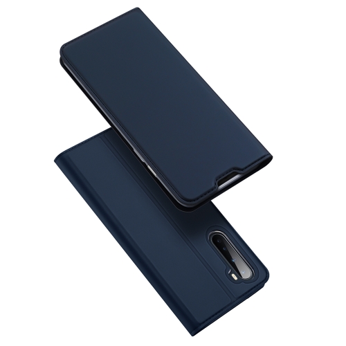 

For OnePlus Nord DUX DUCIS Skin Pro Series Horizontal Flip PU + TPU Leather Case, with Holder & Card Slots(Blue)