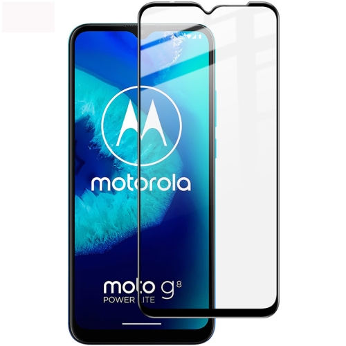 

For Motorola Moto G8 Power Lite IMAK 9H Full Screen Tempered Glass Film Pro+ Series