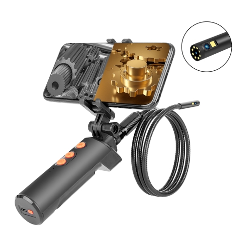 

F280 1080P IP68 Waterproof Dual Camera WiFi Digital Endoscope, Length:3m Snake Tube(Black)