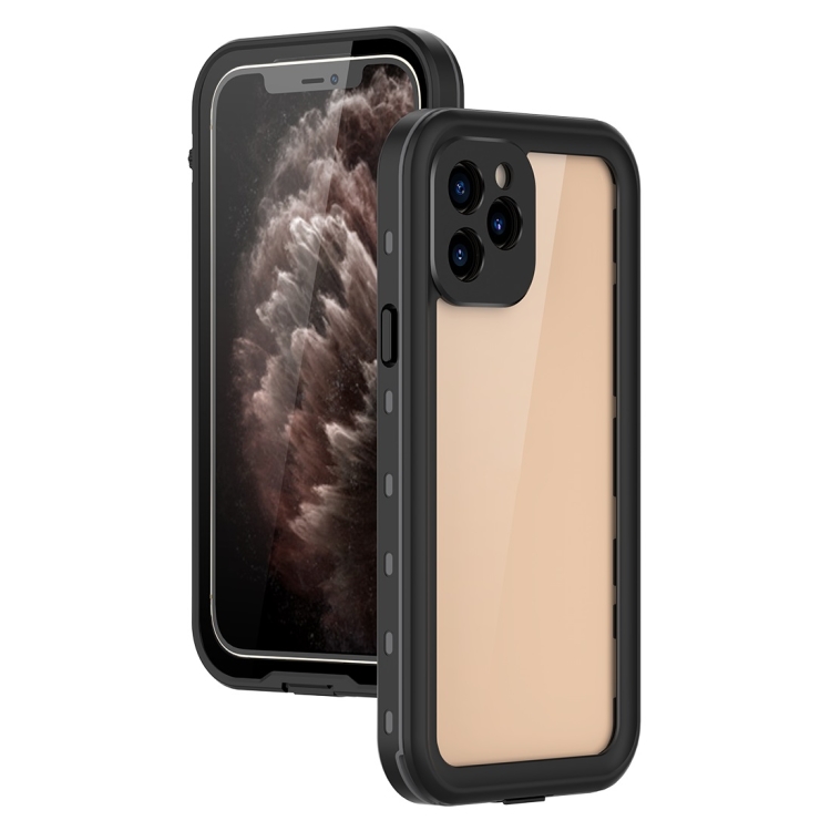 

For iPhone 12 RedPepper Shockproof Scratchproof Dust-proof PC + TPU Protective Case(Black)
