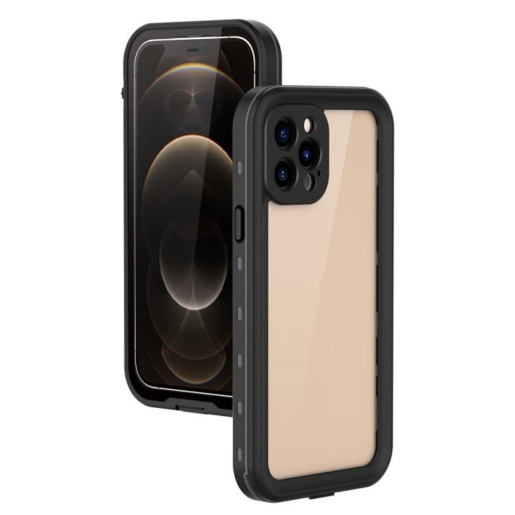 

For iPhone 12 Pro RedPepper Shockproof Scratchproof Dust-proof PC + TPU Protective Case(Black)