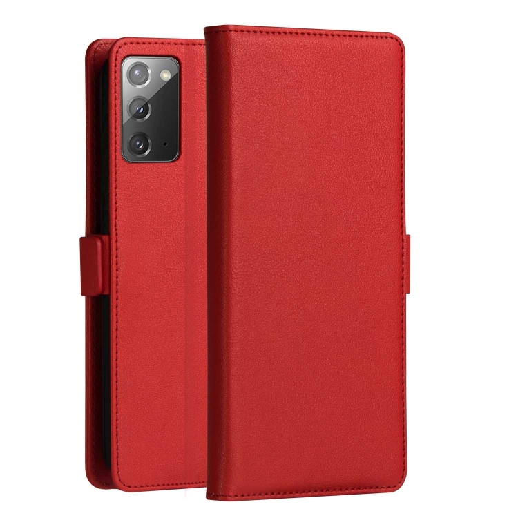 

For Samsung Galaxy Note 20 DZGOGO MILO Series PC + PU Horizontal Flip Leather Case with Holder & Card Slot & Wallet(Red)